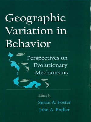 cover image of Geographic Variation in Behavior